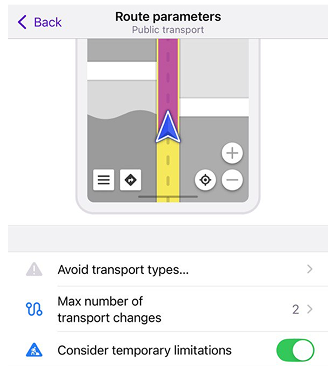 Maksymalna liczba zmian transportu