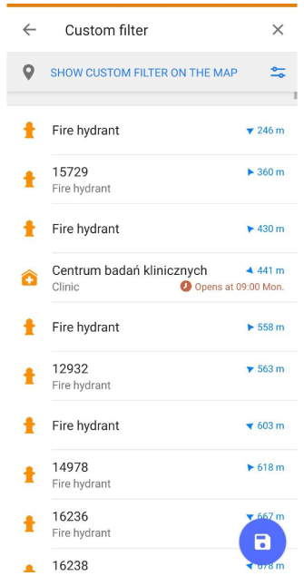 Guardar POI personalizado Android