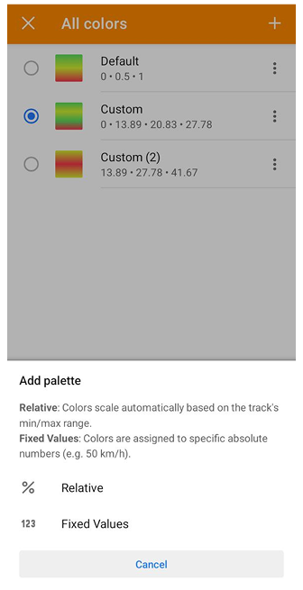 Editor de Paletas de Cores