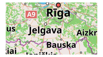 Tamanho do texto do mapa 200%