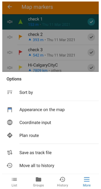 Mais marcadores de mapa Android