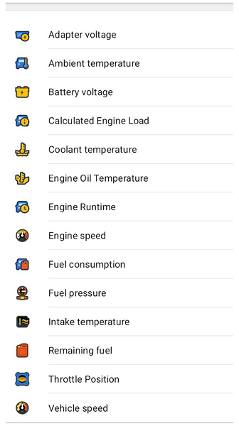 Configurações OBD