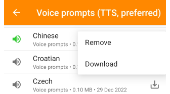 Sesli Navigasyon ayarları Android