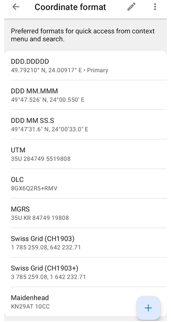 Koordinat Arama Android