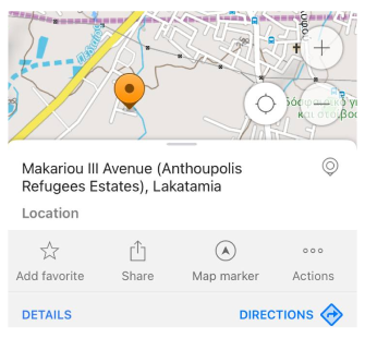Bağlam menüsü uzun dokunuş iOS