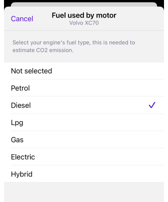 Navigasyon rotası iOS