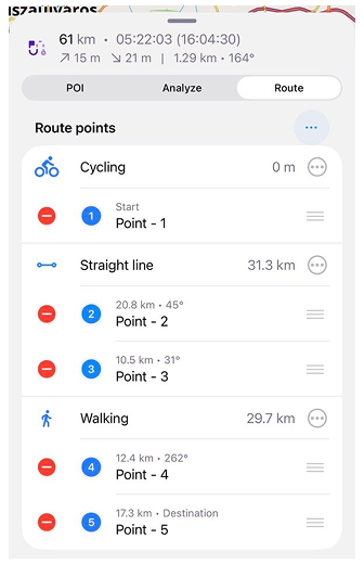 Rota planla ios-screen