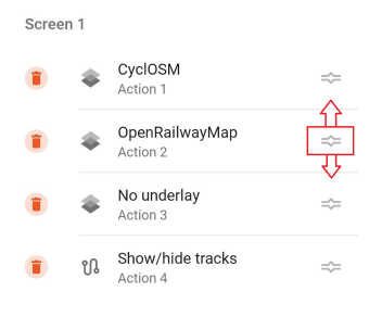 Hızlı eylem pencere öğesi_android_order