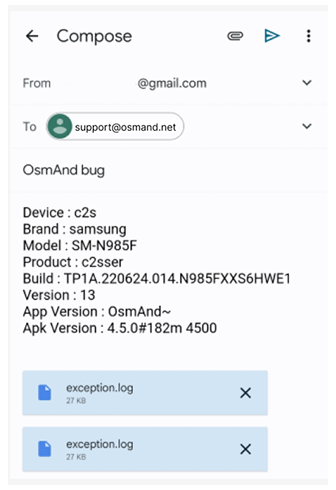 Android&#39;den kilitlenme günlükleri gönder 2