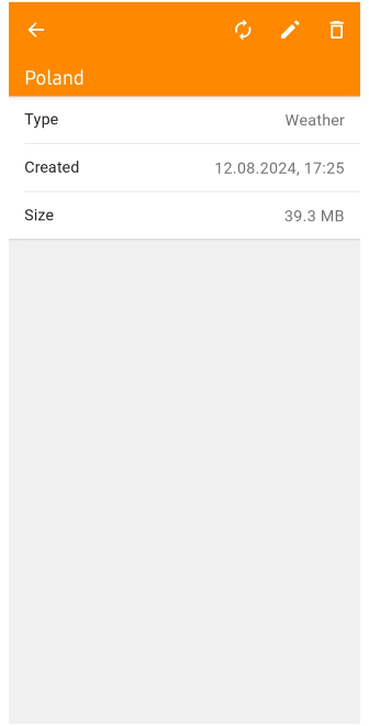 Плагін &quot;Погода&quot; в Android