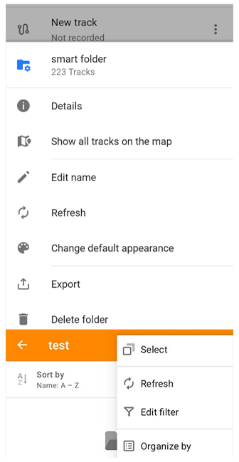 Керування Розумними теками в Моїх місцях Android