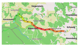 Меню треку Вигляд Колір треку Android