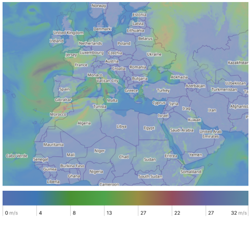 Схема вітру